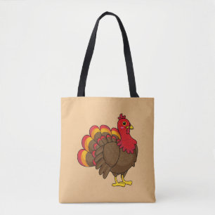 Bolsa Tote Bela Cartoon Turquia