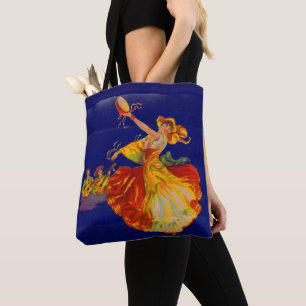 Bolsa Tote bela dançarina espanhola