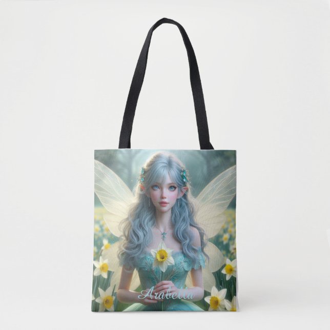 Bolsa Tote Bela Fada de Marcha em Daffodils (Frente)