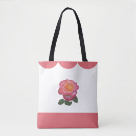 Bolsa Tote Bela Flor de Rosa