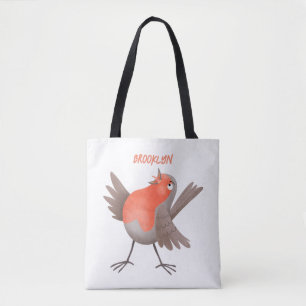 Bolsa Tote Bela fotografia de pássaro latino