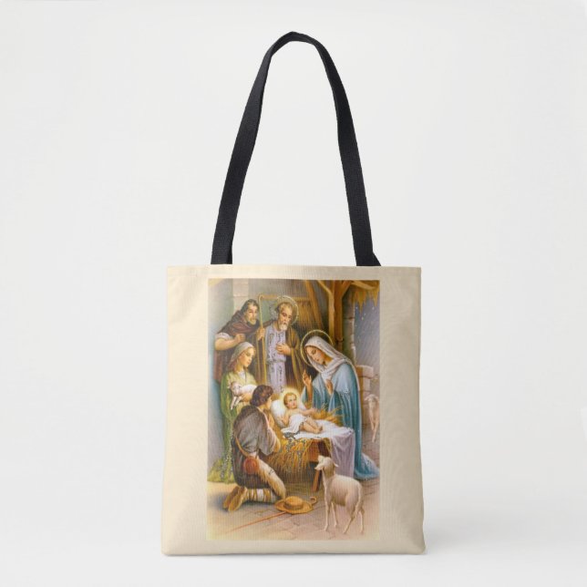 Bolsa Tote Bela natividade (Frente)