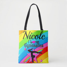 BOLSA TOTE BELA PERSONALIZAÇÃO EU AMO DESIGN GINÁSTICA