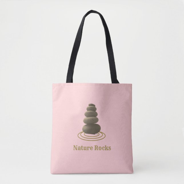 Bolsa Tote Belas Pedras de Desejo (Frente)