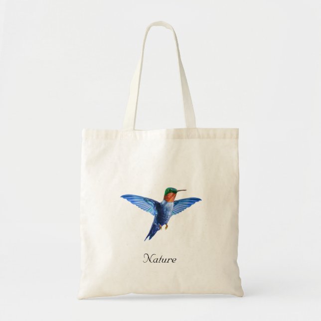 Bolsa Tote Beleza Beija-flor (Frente)