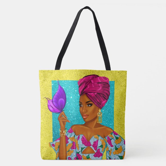 Bolsa Tote Beleza de Verão (Frente)