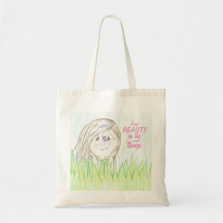 Bolsa Tote Beleza do achado na sacola pequena das coisas