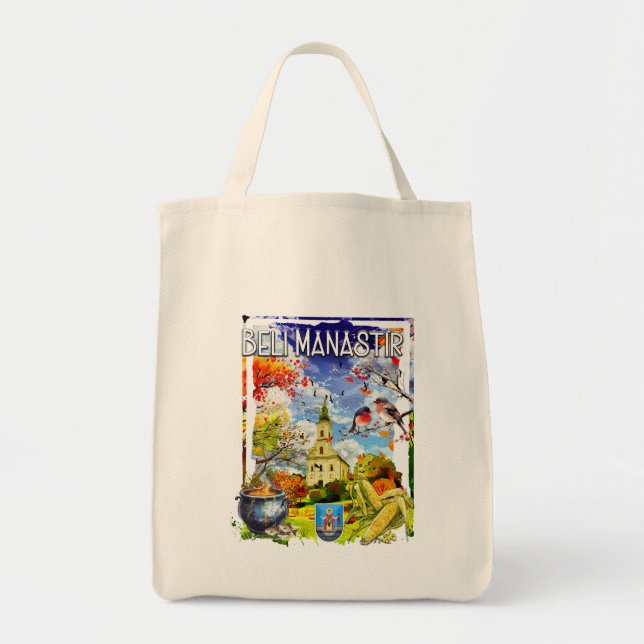 Bolsa Tote Beli Manastir (Frente)