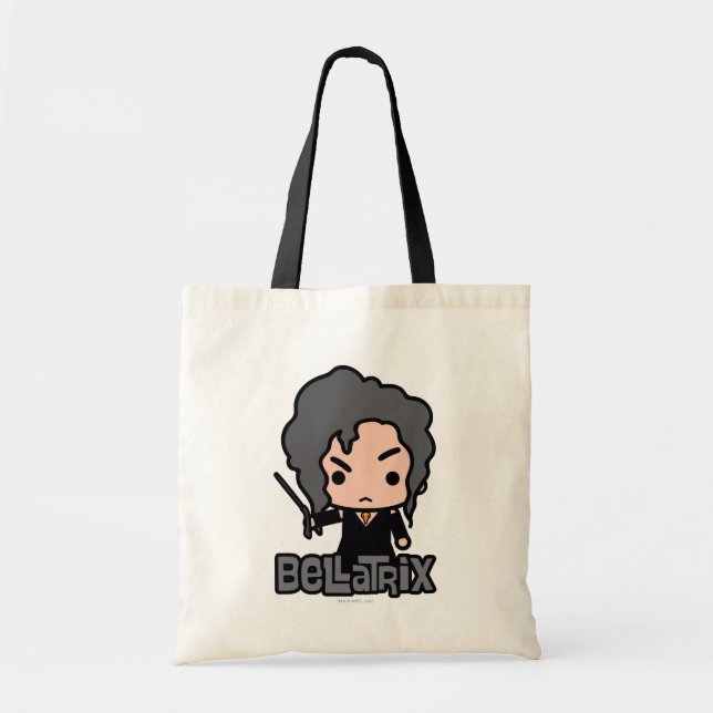 Bolsa Tote Bellatrix Personagem de desenho animado Art (Frente)