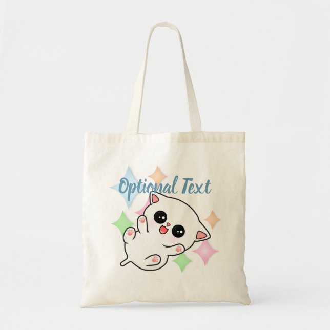 Bolsa Tote Belly Rub Time Kitten (Frente)