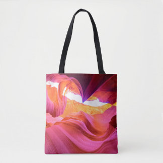Bolsa Tote Belo ângulo de visão impressionante de arenito par