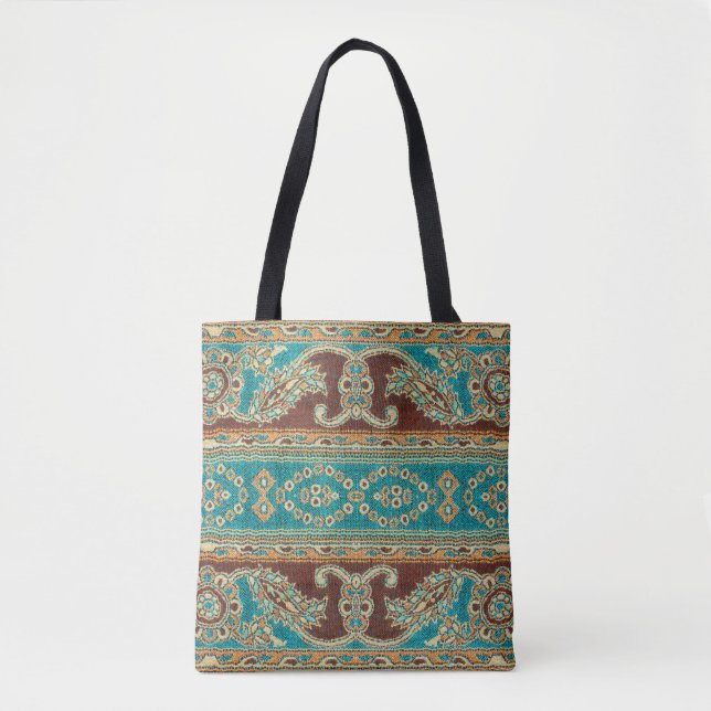 Bolsa Tote Belo, árabe, árabe, árabe, tecido arábico (Frente)