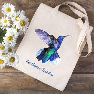 Bolsa Tote Belo beija-flor Personalizado