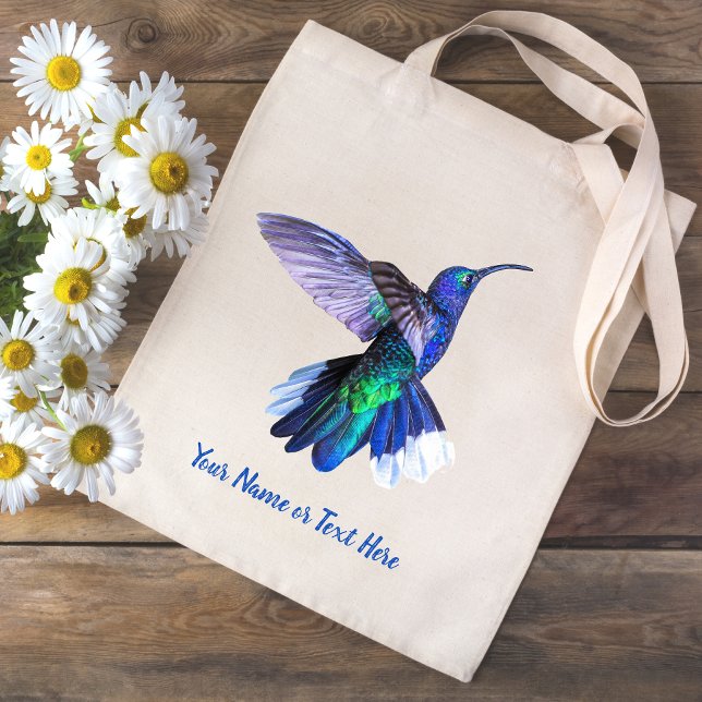 Bolsa Tote Belo beija-flor Personalizado (Criador carregado)