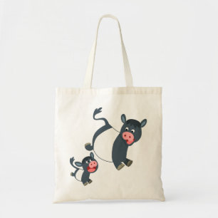 Bolsa Tote Belo Brincar De Vaca Galloway E Saco De Calfa