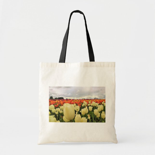 Bolsa Tote Belo Campo de Tulip, Oregon (Frente)
