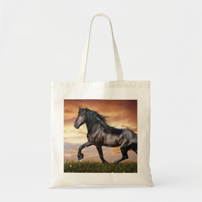 Bolsa Tote Belo Cavalo Negro (Frente)