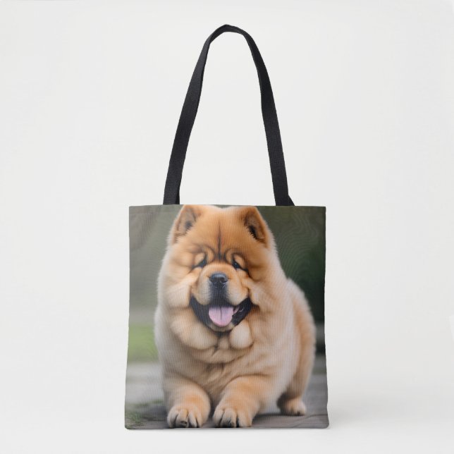 Bolsa Tote Belo Chow Chow (Frente)