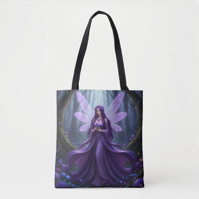 Bolsa Tote Belo Fevereiro Ametist Fairy (Frente)