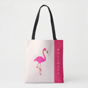 Bolsa Tote Belo Flamingo em Marfim