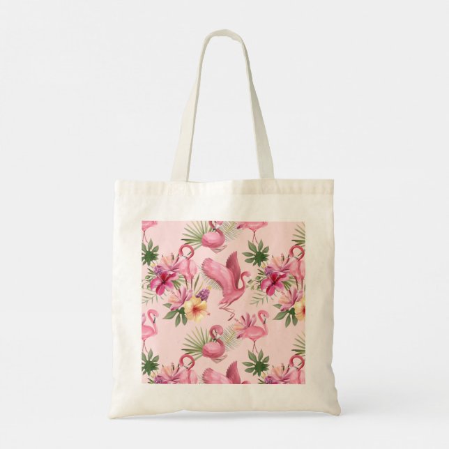 Bolsa Tote Belo Flamingo Rosa (Verso)