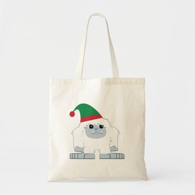 Bolsa Tote Belo Natal Elf Yeti (Frente)