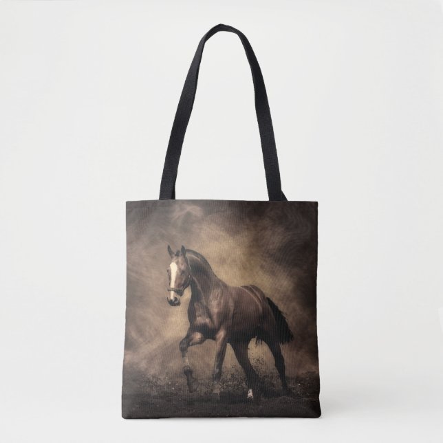 Bolsa Tote Belo travesseiro decorativo marrom (Frente)