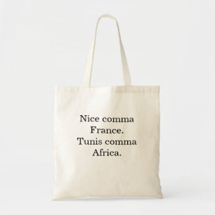 Bolsa Tote Belo Túnis Tote Bag