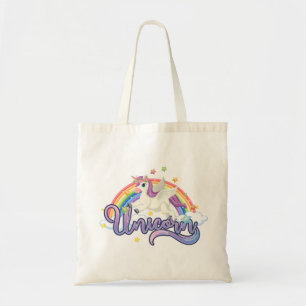 Bolsa Tote Belo Unicórnio Arco-Íris