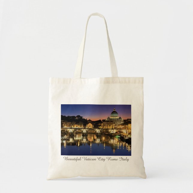 Bolsa Tote Belo Vaticano Roma Itália (Frente)