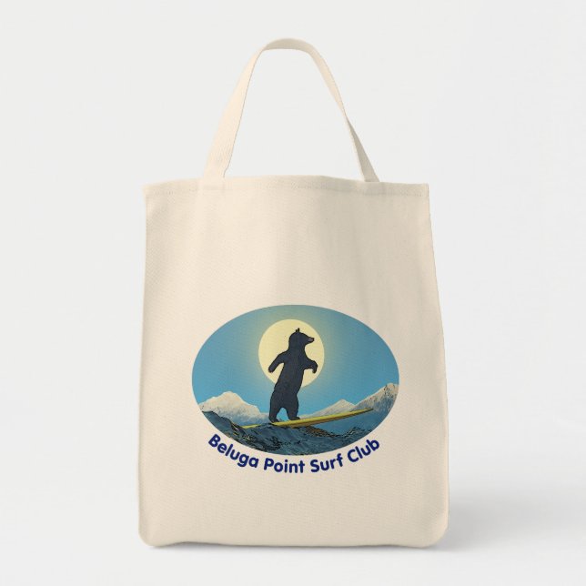 Bolsa Tote Beluga Point Surf Club (Frente)
