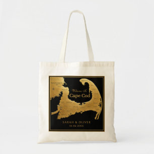 Bolsa Tote Bem-vindo a um Casamento Elegante em Cape Cod