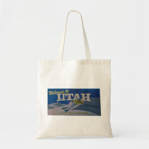 Bolsa Tote Bem-vindo a utah