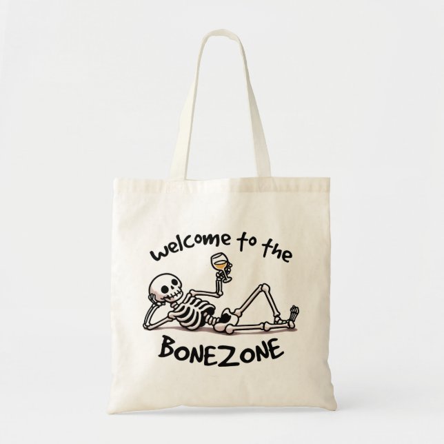 Bolsa Tote "Bem-vindo ao Bonezone" (Frente)