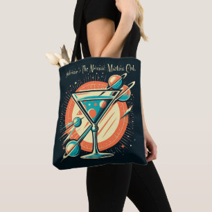 Bolsa Tote Bem-vindo ao Clube do Martini Atômico Era Espacial
