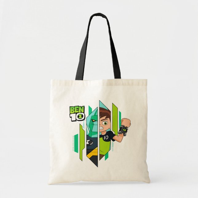 Bolsa Tote Ben 10 Transformação de DNA Diamondhead (Frente)
