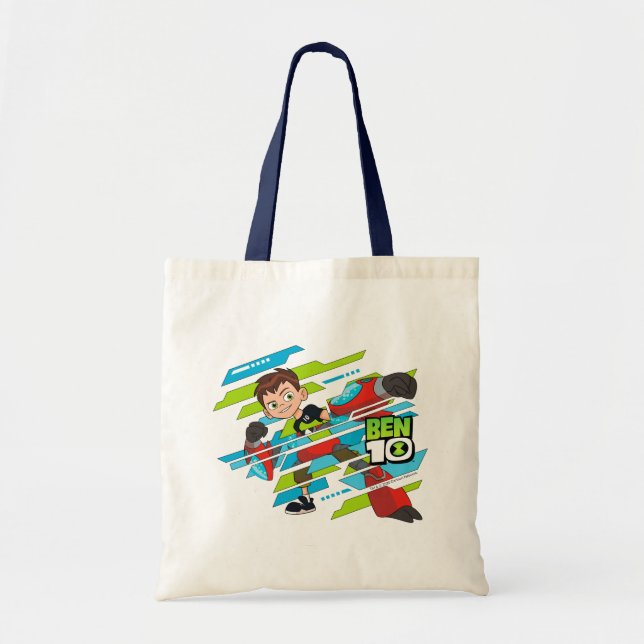Bolsa Tote Ben 10 Transformação de DNA em estouro (Frente)