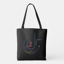 Bolsa Tote Bênçãos Anuais (meia-noite)