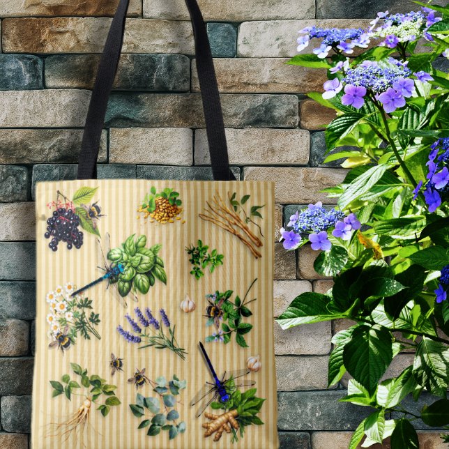 Bolsa Tote Beneficiários Visitam Jardim Herbário (Criador carregado)