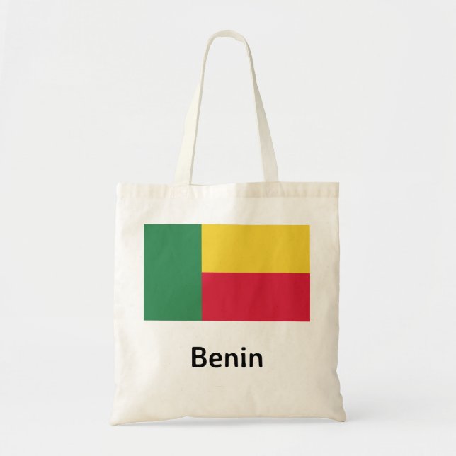 Bolsa Tote Benin Flag (Frente)