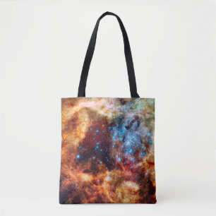Bolsa Tote Berçário Estelar R136 Nebulosa Tarântula Foto NASA