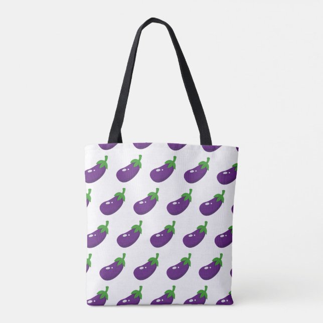 Bolsa Tote Beringelas (Verso)