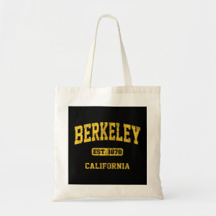 Bolsa Tote Berkeley California CA Vintage State Athletic Styl