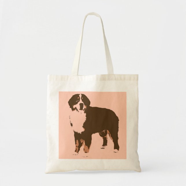 Bolsa Tote Bernese Mountain dog (Frente)