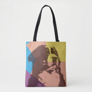 Bolsa Tote Bernese Mountain Dog Wood