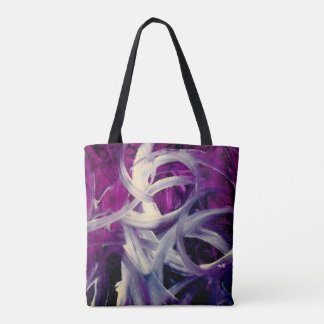 Bolsa Tote Berry&Brush, Abstract Art