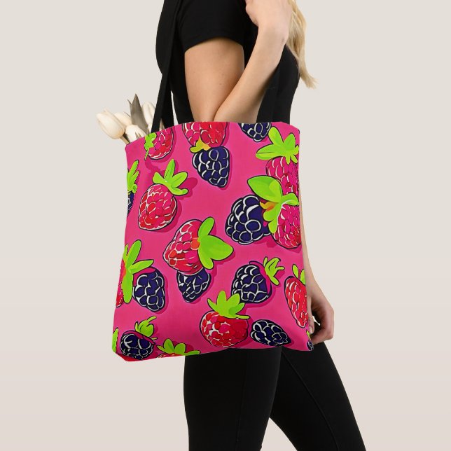 Bolsa Tote Berry Patch: Design doce (Close Up)