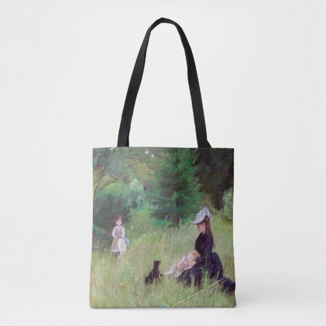 Bolsa Tote Berthe Morisot - Num Parque / Dans le parc (Frente)