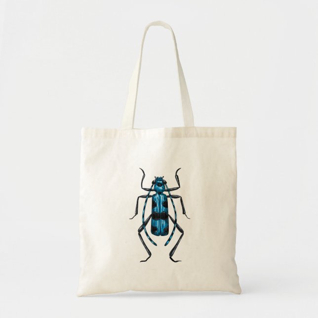 Bolsa Tote besouro Rosalia Alpina (Frente)