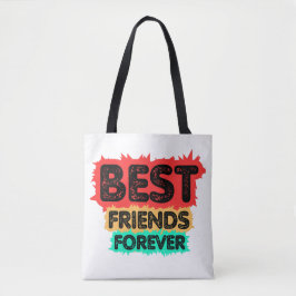 BOLSA TOTE BEST FRIENDS FOREVER RETRO FRIENDS, FRIENDSHIP